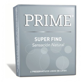 PRESERVATIVO PRIME super fino ( x uni) GRIS